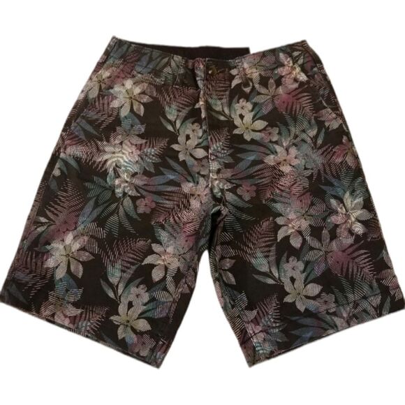 American Eagle Outfitters Pants - American Eagle Next Level Flex Classic 10" Palm Print Shorts